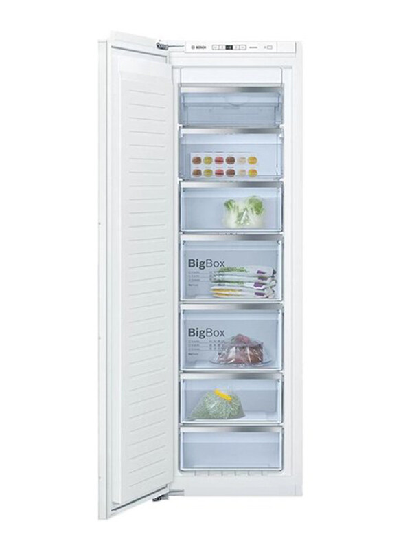 

Bosch 235L Built-In Upright Freezer, GIN81AE30M, White