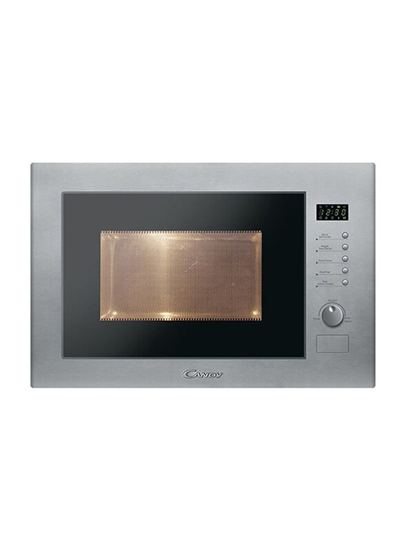 

Candy 25L Stainless Steel Built-In Microwave & Grill, 900W, MIC25GDFX19, Silver