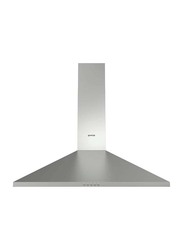 Gorenje 90cm Built-In Stainless Steel Cooker Hood with LED Lights, WHC923E16X, Silver