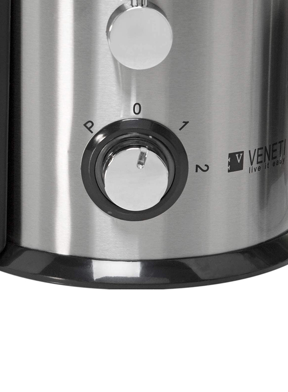 Veneti Juicer Extractor, 800W, VI-70JK, Black/Silver