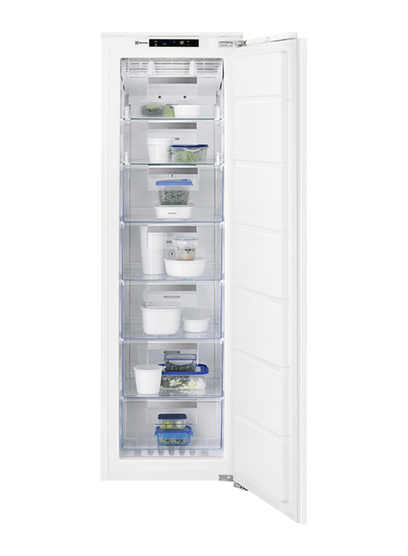 Electrolux 220L Built in Upright Single Door Freezer, 150W, EUC2244AOW, White