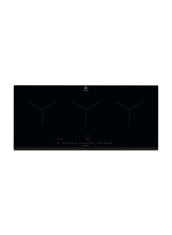 Electrolux 3-Burner Built-In induction Ceramic Hob, EIT913, Black