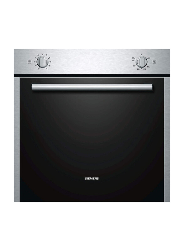 Siemens 60L Built In Gas Oven, HA010FBR1M, 4500W, Silver