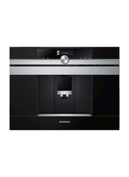 Siemens 2.4L Built-in Fully Automatic Coffee Machine, 1600W, CT636LES6, Black