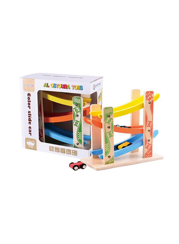 Al Ostoura Toys Speeding Car Ramp Track With Cars, Ages 3+