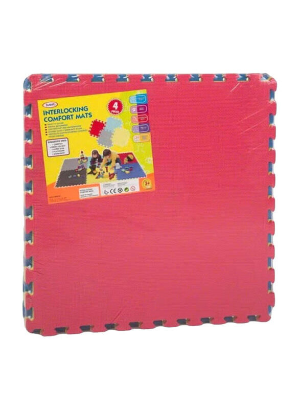 

RbwToys 4-Piece Interlocking Floor Foam Mat Set, Multicolour, Ages 5+