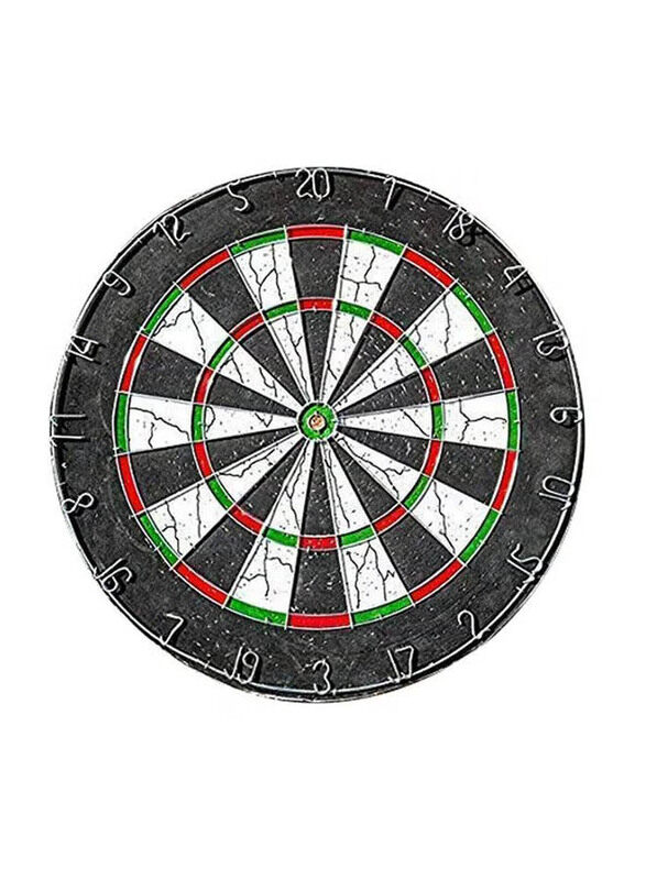 

Cable World Double Sided Flocking Dartboard with Dart, Multicolour