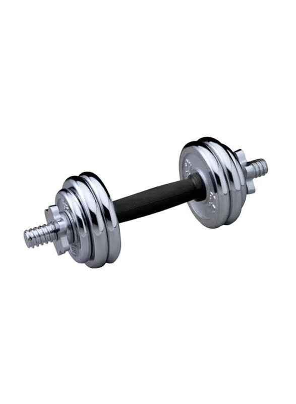 

Emfil Chrome Dumbbell, 15 KG, Silver/Black
