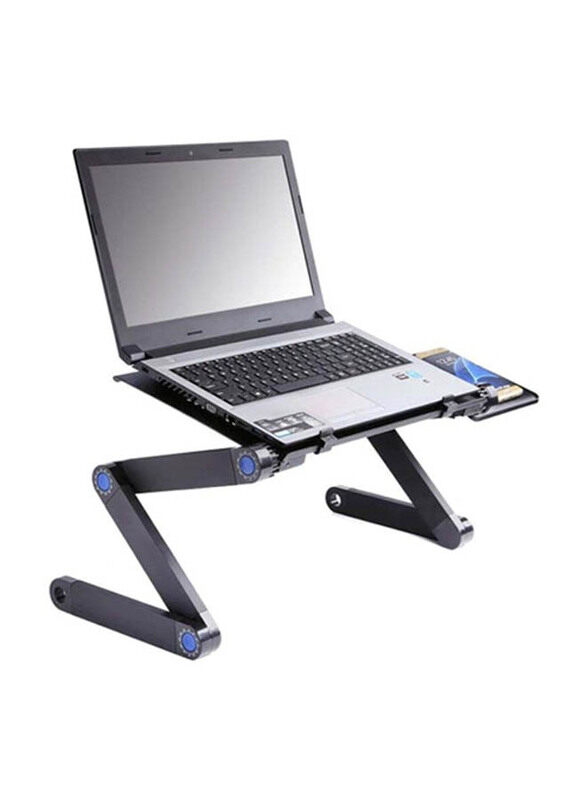 Foldable Laptop Table, Black