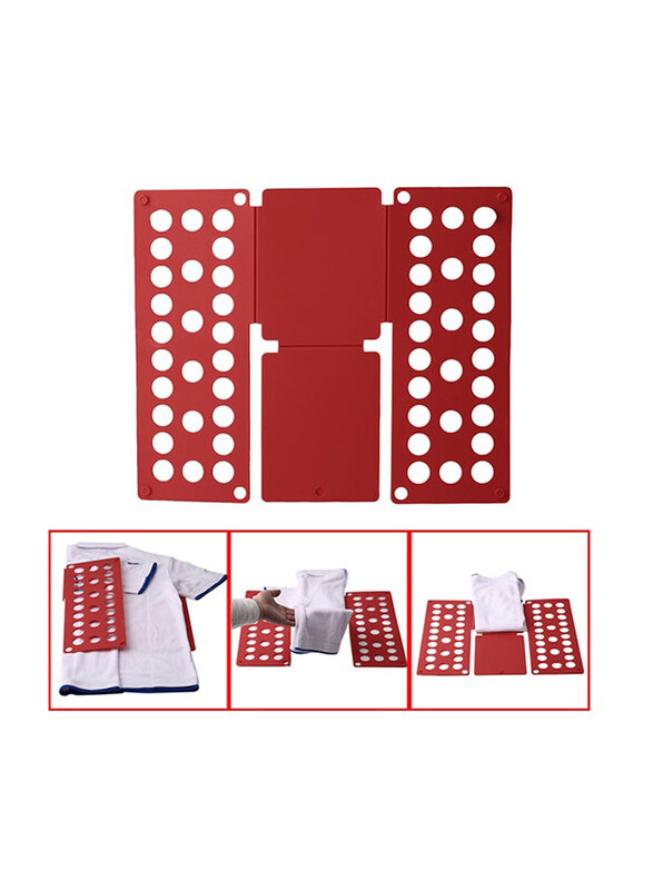 Shirt Folding Board, ZK17288003, 40 x 16cm, Red