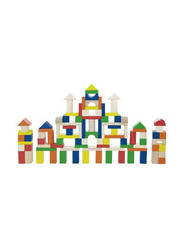 Viga Colourful Block Set, 100 Pieces, Ages 3+