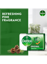 Dettol Original Anti-Bacterial Bar Soap Unisex, 4 x 120g