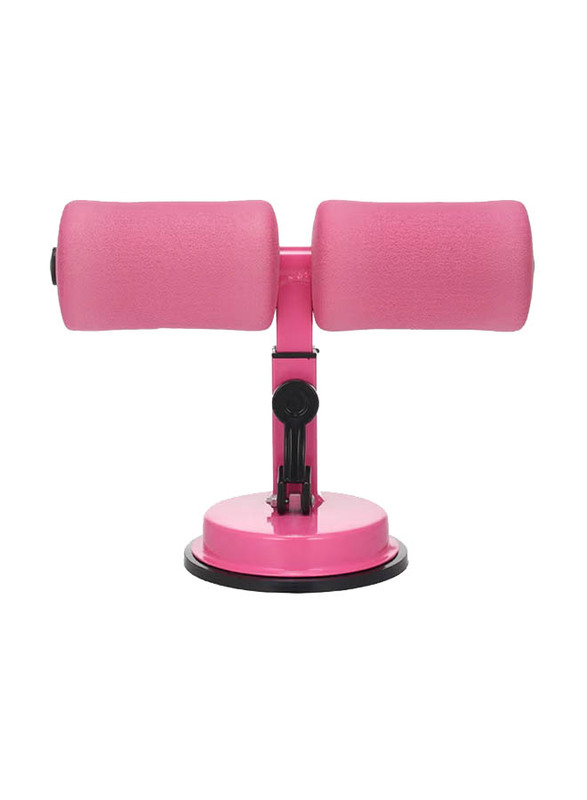 Self-Suction Sit-Up Abdominal Core Trainer, Pink