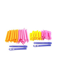 Long Hair Curler Set, 45cm, 45 Pieces