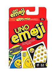 Uno Emojis Card Games, Ages 7+