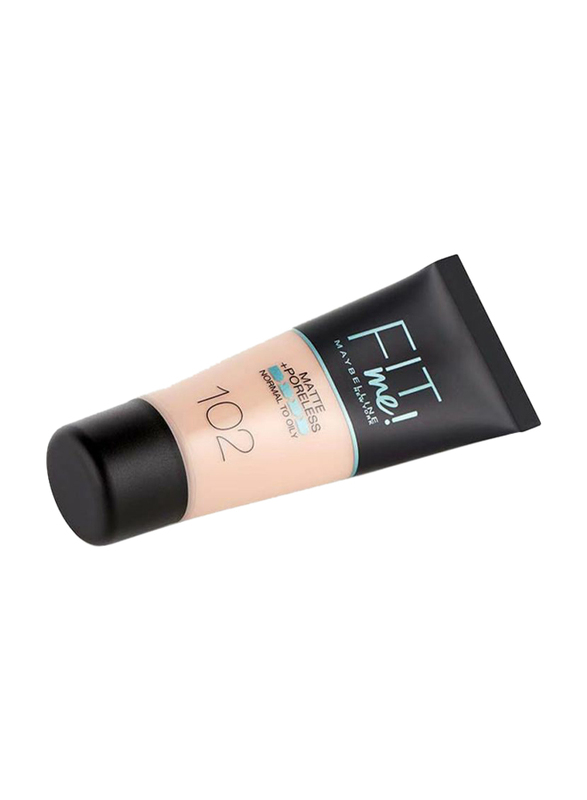 Fit Me Matte And Poreless Foundation 30ml - 102 Fair Ivory