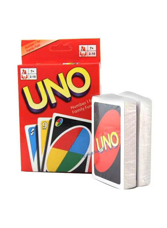 

Generic Uno Playing Card Game, Ages 7+