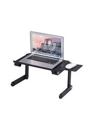 RAG & SAK Foldable Laptop Table Stand, Black