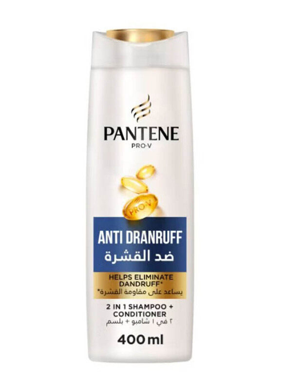 

Pantene Pro-V Anti-Dandruff 2 In 1 Shampoo + Conditioner, 400ml
