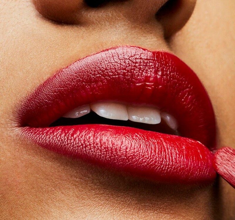 Mac Satin Lipstick,  3gm,  Mac Red,  Red