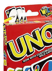 Mattel 108-Pieces Get Wild Uno Card Game