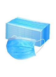 Disposable 3 Layer Face Masks, 50 Pieces