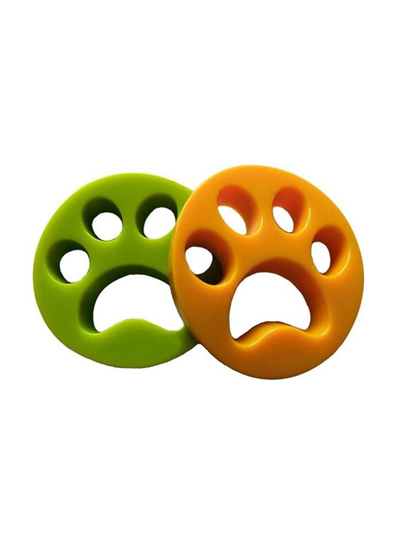 

Generic Pet Fur Hair Catcher Laundry Cleaning Kit, 2 Pieces, Green/Orange