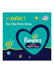 Pampers Baby-Dry Night Diapers for Extra Sleep Protection, Size 4, 10-15 Kg, 12 Count