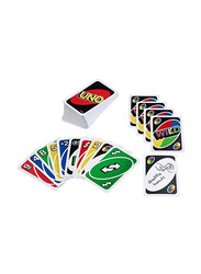 Uno Card Game, Ages 7+, 42003, Multicolour