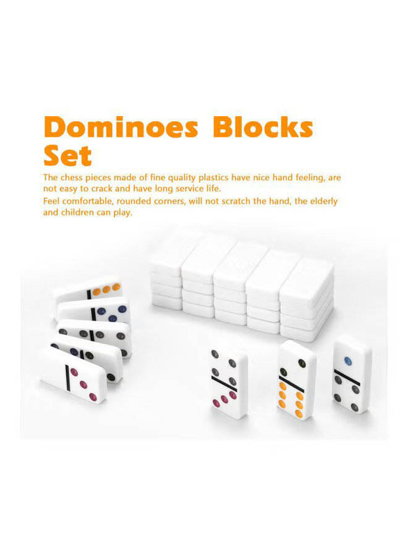 Dominoes Blocks Set, 28 Pieces, Ages 2+