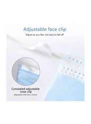 Disposable 3 Layer Face Masks, 50 Pieces