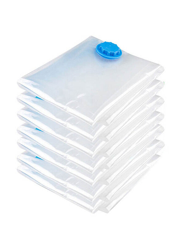 

Generic Vacuum Sealed Clothes Bag, 1673568, Clear/Blue