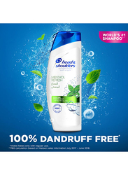 Head & Shoulders Menthol Refresh Anti-Dandruff Shampoo for All Hair Types, 200ml