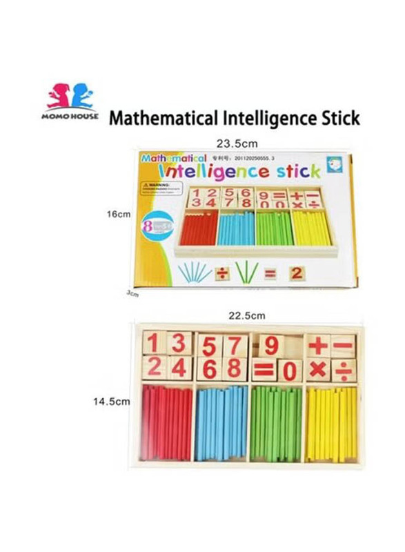 Momo House Mathematical Intelligence Stick, Set, Ages 3+