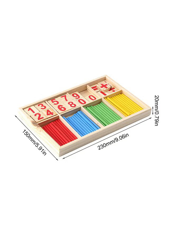 Manipulative Wooden Counting Stick, Multicolour, Ages 3+