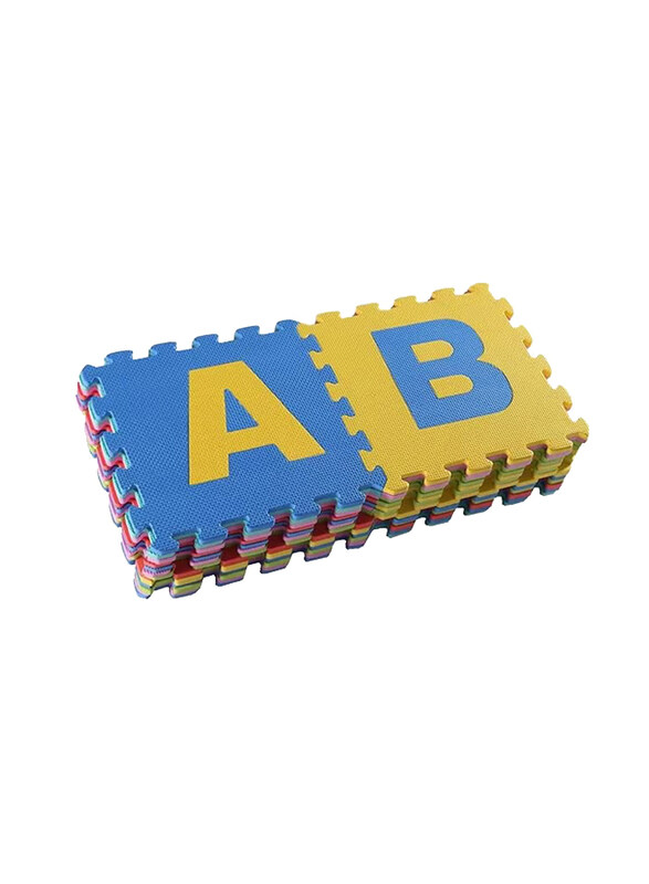 

RbwToys 26-Piece Alphabet Puzzles Foam Mat, 18801, Multicolour, Ages 3+