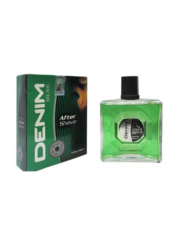 Denim Musk Green After Shave, 100ml