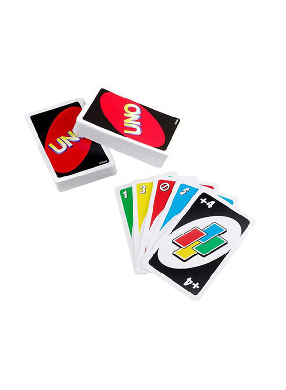 

Generic Uno Playing Card Game, Ages 7+