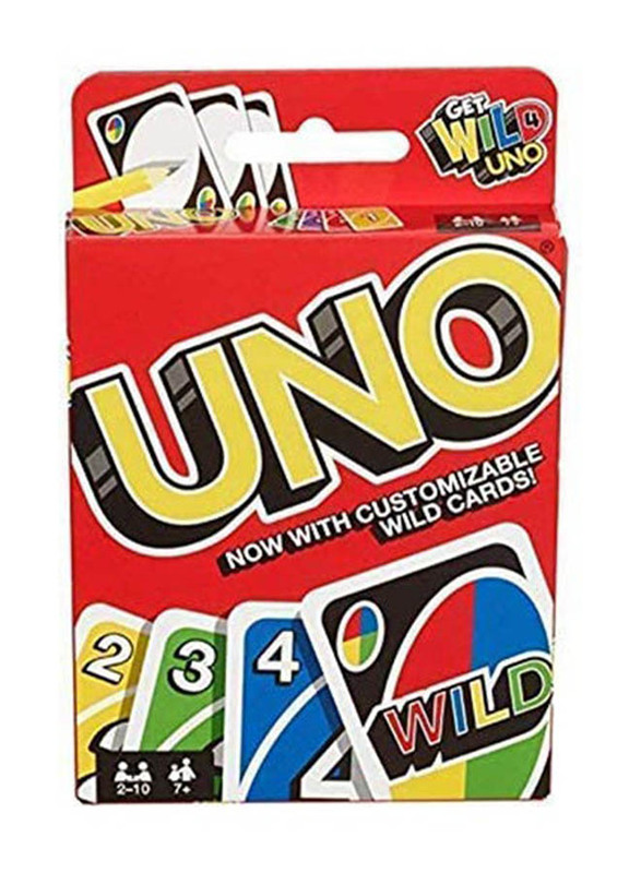 Uno Playing Card Game, Ages 7+