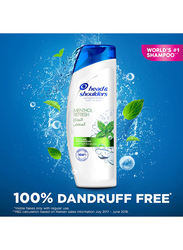 Head & Shoulders Menthol Refresh Anti-Dandruff Shampoo for All Hair Types, 400ml