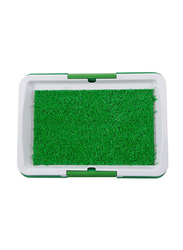 3-Layer Litter Training Box, Green/White