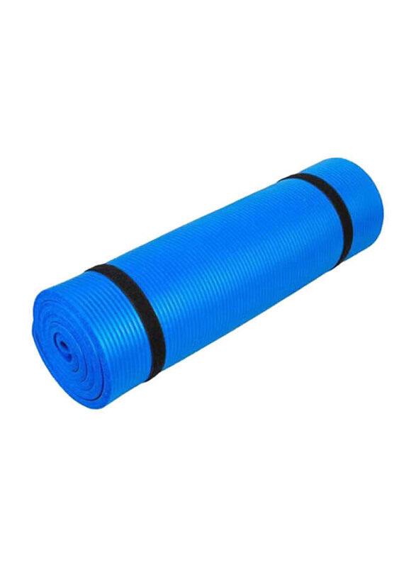 

Generic Pure Anti-skid Thick Nonslip Fitness Yoga Mat, 10mm, Blue