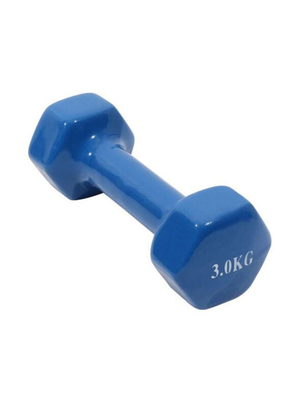 

Generic Vinyl Coated Dumbbell, 3 KG, Blue