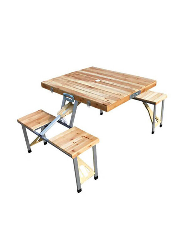 

Generic 86cm Folding Picnic Table, Beige