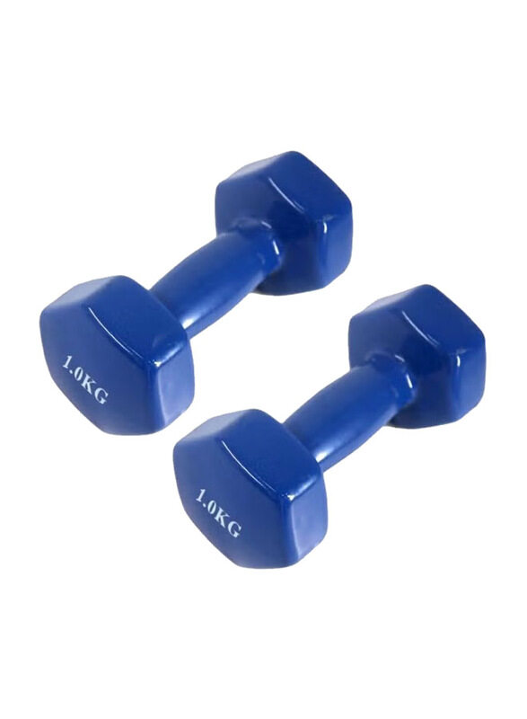 

Generic Dumbbell Set, 2 x 1 KG, Blue