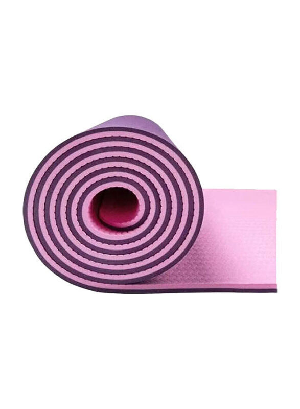 

Generic Non-Slip Thick TPE Yoga Mat, 6 mm, Purple