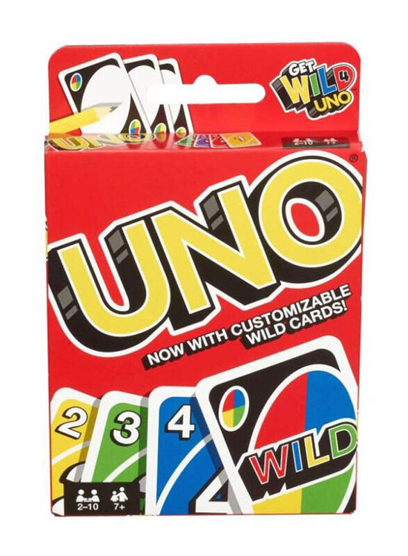 Uno Fast Fun Card Game, Ages 7+