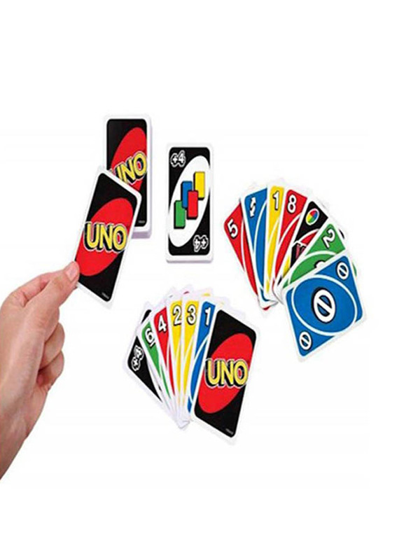 Mattel 108-Piece Get Wild Uno Card Game, Ages 7+, Multicolour