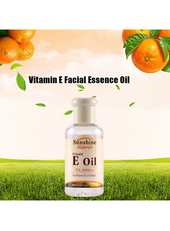 Sunshine Naturals Vitamin E Face Oil, 75ml