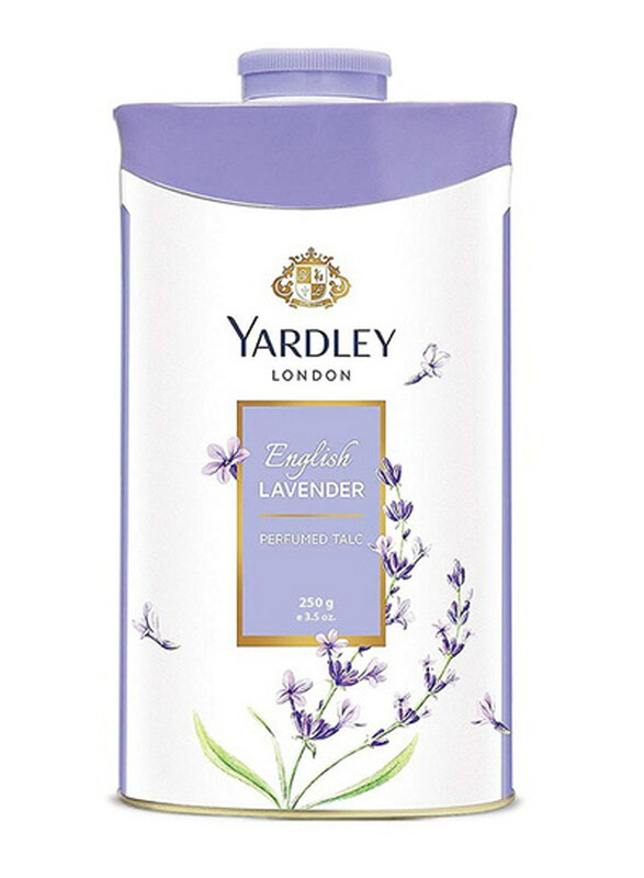 

Yardley London 2-Piece English Lavender Perfume Talcum Powder, 250g, White